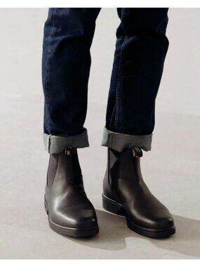 Blundstone 068 Dress Black Boots Size US 8 Premium Leather